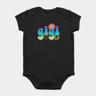 Retro Gigi Floral Gift Baby Bodysuit